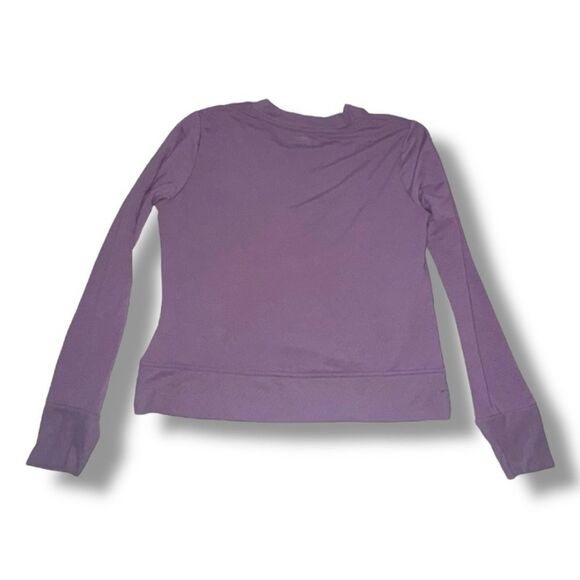 Avia Top Light Purple Y2K-Inspired Wrap Thumbholes Activewear Women’s L (12/14) - Picture 9 of 16